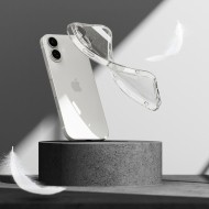 Тънък силиконов кейс за iPhone 17 от Ringke Air - Glitter Clear