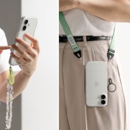 Тънък силиконов кейс за iPhone 17 от Ringke Air - Glitter Clear