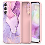 Силиконов кейс за Samsung Galaxy S25 FE от Tech-Protect Icon - Marble