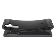 Удароустойчив кейс за Samsung Galaxy A17 (4G/5G) от Spigen Rugged Armor - Matte Black