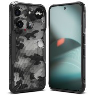 Удароустойчив кейс за Nothing Phone 3 от Ringke Fusion X - Camo Black