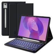 Калъф с блутут клавиатура за Lenovo Idea Tab Pro / Pro MT 12.7" от Tech-Protect SC Pen - Black
