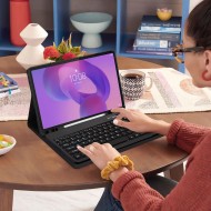 Калъф с блутут клавиатура за Lenovo Idea Tab Pro / Pro MT 12.7" от Tech-Protect SC Pen - Black