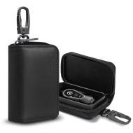 KLATKA FARADAYA TECH-PROTECT KLR300 POUCH KEYLESS RFID SIGNAL BLOCKER CASE BLACK/BLACK