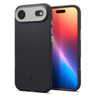 Удароустойчив кейс с MagSafe за iPhone Air от Spigen Nano Pop - Black Sesame