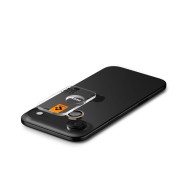 2 броя стъклени протектор за камера на iPhone Air от Spigen Optik Pro Glas.TR.Ez Fit - Black