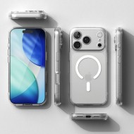Удароустойчив твърд кейс с MagSafe за iPhone 17 Pro Max от Ringke Fusion Magnetic - Matte Clear