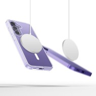 Хибриден кейс с MagSafe за Samsung Galaxy S25 FE от Tech-Protect Flexair Hybrid - Clear