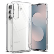 Удароустойчив твърд кейс за Samsung Galaxy S25 FE от Ringke Fusion - Clear