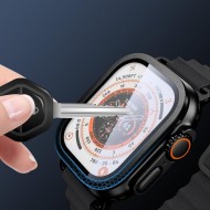 SZKŁO HARTOWANE TECH-PROTECT GLASS RING 2-PACK APPLE WATCH ULTRA 1 / 2 (49 MM) TITANIUM
