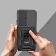 Удароустойчив калъф за Xiaomi Redmi 15 4G / 5G от Tech-Protect CamShield Pro - Black