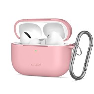 Силиконов калъф за слушалки Apple AirPods Pro 3 от Tech-Protect Silicone Hook - Dusty Pink