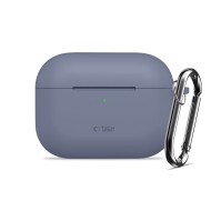 Силиконов калъф за слушалки Apple AirPods Pro 3 от Tech-Protect Silicone Hook - Baby Blue