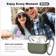 Силиконов калъф за слушалки Apple AirPods Pro 3 от Tech-Protect Silicone Hook - Baby Blue