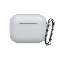 Силиконов калъф за слушалки Apple AirPods Pro 3 от Tech-Protect Silicone Hook - Crayon Grey
