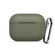 TECH-PROTECT SILICONE HOOK APPLE AIRPODS PRO 3 OLIVE GREEN