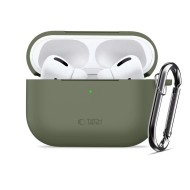 TECH-PROTECT SILICONE HOOK APPLE AIRPODS PRO 3 OLIVE GREEN