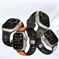 TECH-PROTECT ICONBAND LINE APPLE WATCH 8 / 9 / 10 / 11 / SE / ULTRA (44 / 45 / 46 / 49 MM) BLACK/NAVY
