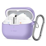 Силиконов калъф за слушалки Samsung Galaxy Buds 3 / 3 FE / 3 Pro от Tech-Protect Silicone Hook - Lavender