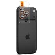 2 броя стъклени протектор за камера на iPhone 16 Pro / Max / 17 Pro / Max от Spigen Optik Pro Glas.TR.Ez Fit - Orange