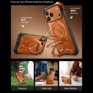 Удароустойчив кейс с MagSafe за  Iphone 17 Pro Max от Supcase UB GRIP MAG - CORAL
