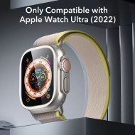 SZKŁO HARTOWANE ESR ARMORITE TEMPERED GLASS 2-PACK APPLE WATCH ULTRA 1 / 2 / 3 (49 MM) TITANIUM