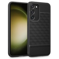 Удароустойчив кейс за Samsung Galaxy S23 от Caseology Parallax - Черен мат