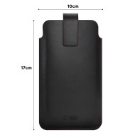 Универсален калъф за телефон за 6.0 / 6.9 инча от Tech Protect SM65 - Черен / Червен