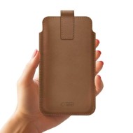 Универсален калъф за телефон за 6.0 / 6.9 инча от Tech Protect SM65 - Кафяв