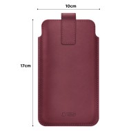 Универсален калъф за телефон за 6.0 / 6.9 инча от Tech Protect SM65 - Mulberry