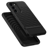 Удароустойчив кейс за Samsung Galaxy S23 от Caseology Parallax - Черен мат