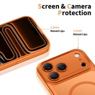TECH-PROTECT MAGPEAK MAGSAFE CC IPHONE 17 PRO MAX MATTE COSMIC ORANGE