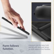 Удароустойчив кейс за Samsung Galaxy S23 от Caseology Parallax - Черен мат