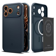 Тънък кейс с MagSafe за iPhone 17 Pro Max от Spigen Thin Fit Mag - Metal Slate