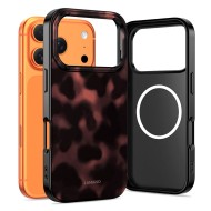 Твърд калъф с MagSafe пръстен за iPhone 17 Pro Max от Tech-Protect Lamano - Panther