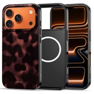 Твърд калъф с MagSafe пръстен за iPhone 17 Pro Max от Tech-Protect Lamano - Panther