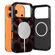 Твърд калъф с MagSafe пръстен за iPhone 17 Pro Max от Tech-Protect Lamano - Panther