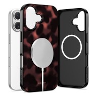 Твърд калъф с MagSafe пръстен за iPhone 16 от Tech-Protect Lamano - Panther