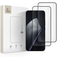 2 x Стъклен протектор за дисплей на Xiaomi 15T / 15T Pro от Tech-Protect Glass Fit+ - Black