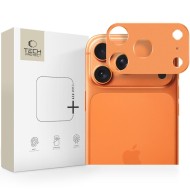 Алуминиева рамка за камера на iPhone 17 Pro от Tech-Protect Camalloy Fit+ - Cosmic Orange