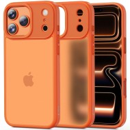 Твърд кейс за iPhone 17 Pro Max от Tech-Protect MagMat - Matte Cosmic Orange