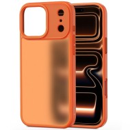 Твърд кейс за iPhone 17 Pro Max от Tech-Protect MagMat - Matte Cosmic Orange