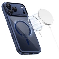 TECH-PROTECT MAGPEAK MAGSAFE CC IPHONE 17 PRO MAX DEEP BLUE/CLEAR