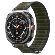 Найлонова каишка за Samsung Galaxy Watch Ultra 2024/2025 (47mm) от Spigen WBF0 - Green