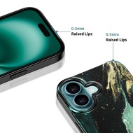 Твърд калъф с MagSafe пръстен за iPhone 16 от Tech-Protect Lamano - Verde Aura