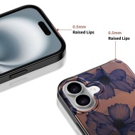 Твърд калъф с MagSafe пръстен за iPhone 16 от Tech-Protect Lamano - Velvet Night