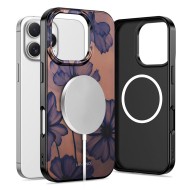 Твърд калъф с MagSafe пръстен за iPhone 16 Pro от Tech-Protect Lamano - Velvet Night