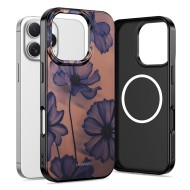 Твърд калъф с MagSafe пръстен за iPhone 16 Pro Max от Tech-Protect Lamano - Velvet Night