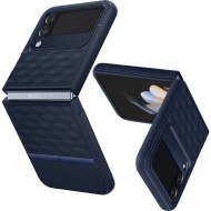 Удароустойчив кейс за Samsung Galaxy Z Flip 4 от Caseology Parallax - Midnight blue