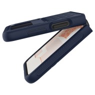 Удароустойчив кейс за Samsung Galaxy Z Flip 4 от Caseology Parallax - Midnight blue